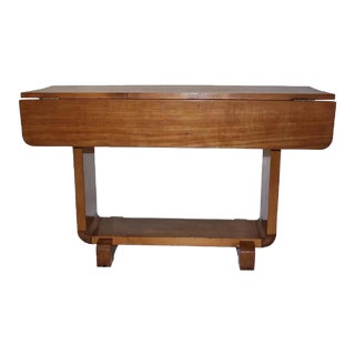 1930s Shirley Temple's Art Deco Drop-Leaf Child Table For Sale