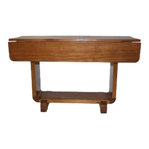 1930s Shirley Temple's Art Deco Drop-Leaf Child Table