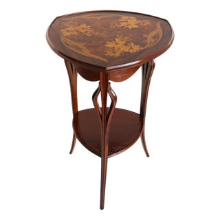 Antique French Art Nouveau Side Table by Louis Majorelle, 1900 For Sale