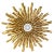 Gold Carved Gilt Wood Sunburst Mirror, 2000s For Sale - Image 8 of 8