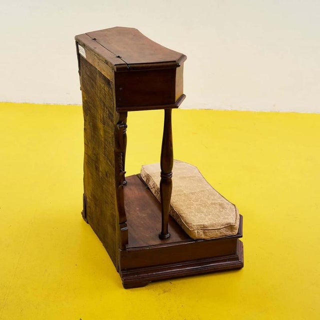 Wood Kneeler in Wood For Sale - Image 7 of 8