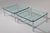LC-10 Coffee Tables in Light Blue Glass by Le Corbusier for Cassina, 1960s, Set of 2 For Sale - Image 10 of 14