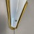 Gio Ponti Minimalist Brass and Acrylic Glass Wall Light by Gio Ponti in the style of Stilnovo, Italy, 1950s For Sale - Image 4 of 18