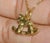 Designer Aaron Basha Natural Diamond & Enamel Solid 18k Gold Rocking Horse Charm Pendant For Sale - Image 4 of 11