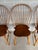 Late 20th Century d.r. Dimes Bow Back Bamboo Olde Amber Finish Dining Chairs - Set of 4 For Sale - Image 5 of 18