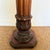 Mid-Century Italian Wooden Fluted Column Pedestal With Octagonal Base For Sale - Image 12 of 13