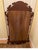 Brown Flame Mahogany Chippendale Shield Mirror For Sale - Image 8 of 8