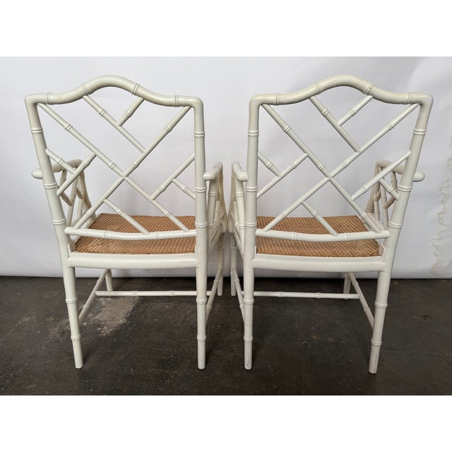 Chippendale Style Armchairs, 1970s, Set of 2 For Sale - Image 4 of 5