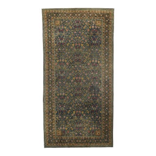 Late 19th Century Indian Agra Rug, 09'09 X 19'08 For Sale