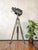 1950s Barndoor Theater Spotlight Floor Lamp on Bundeswehr Tripod from A.E. Cremer, Paris, 1950s For Sale - Image 5 of 17