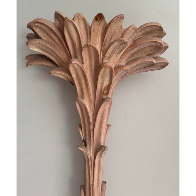 Add a touch of Italian flair to your space with this stunning vintage floor lamp, featuring intricately carved palm tree...