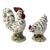 Mid-Century Rooster & Hen Salt & Pepper Shakers, a Pair For Sale