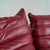 Togo Modular Sofa in Oxblood Red Leather attributed to Michel Ducaroy for Ligne Roset, 2000s, Set of 4 For Sale - Image 14 of 18