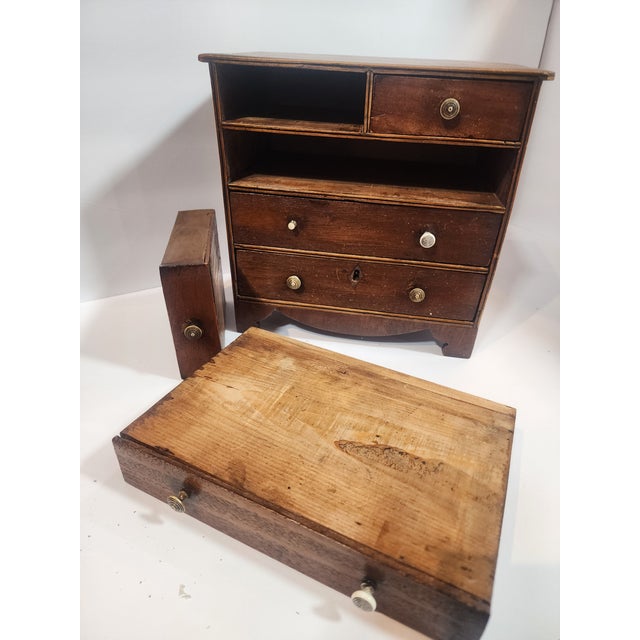 Late 19th Century Salesman Sample Antique Dresser For Sale - Image 5 of 11