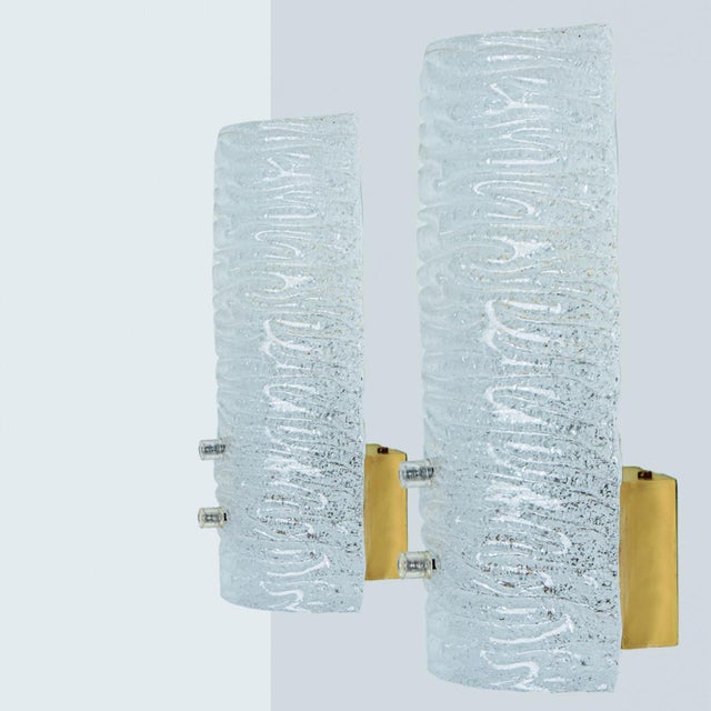 Beautiful high quality light fixture made by kalmar, austria. Manufactured in mid century, circa 1970 (at the end of 1960s...