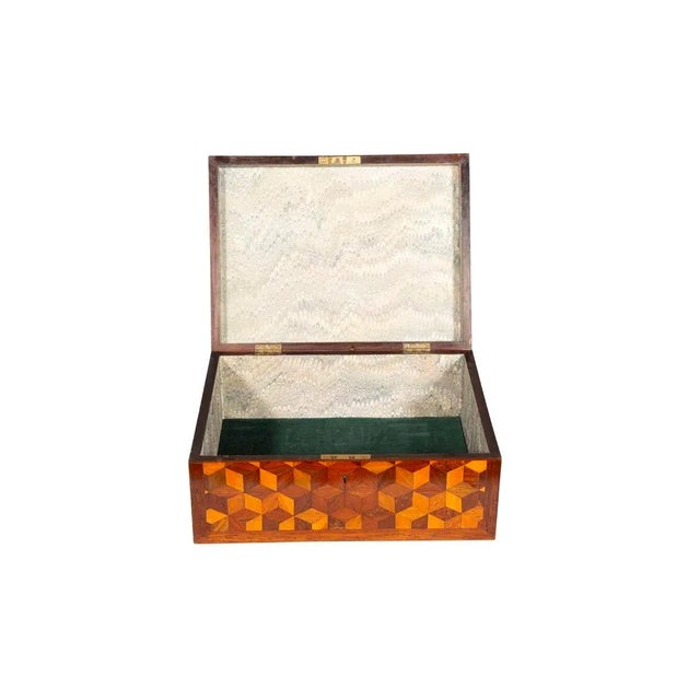 Regency Parquetry Box For Sale - Image 9 of 10
