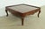 John Widdicomb John Widdicomb French Provincial Louis XV Carved Walnut Parquet Top Coffee Table For Sale - Image 4 of 9