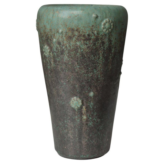 Large Art Deco Stoneware Vase by Arne Bang, 1930s For Sale - Image 15 of 15