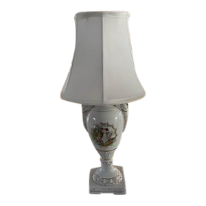 Vintage French Style Ceramic Lamp Completely Restored