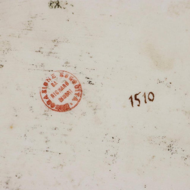 Coffee Set in Ginori Porcelain 1880s, Set of 7 For Sale - Image 10 of 11