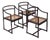 Vintage Gasisa Chairs, 1970s, Set of 3 For Sale