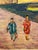 Textile Malcesine on Lake Garda Painting Art by Enzo Leone For Sale - Image 7 of 12