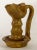 Persian Antique Islamic Persian Nishapur Style Ceramic Glazed Oil Lamp For Sale - Image 3 of 13