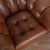 Brown Pair of 20th Century English Brown Leather Club Chairs For Sale - Image 8 of 16