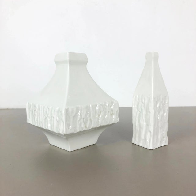 Mid-Century Vases by Peter müller for Sgrafo Modern, Set of 2 For Sale - Image 15 of 15