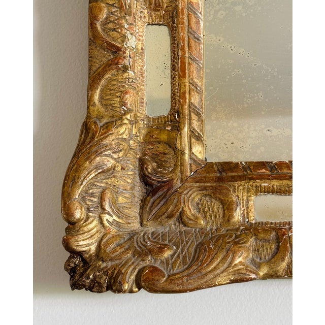 18th Century Louis Xv Style Gilt Wood Mirror For Sale - Image 13 of 18