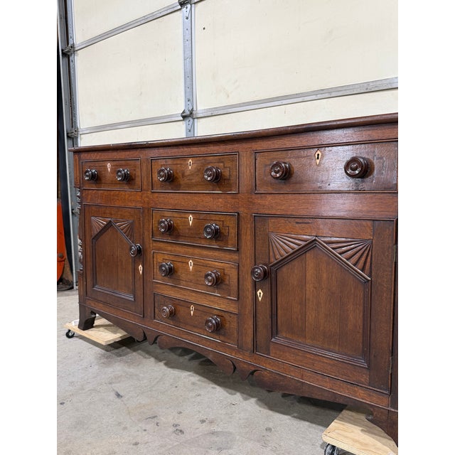 English Early 19th Century English Dresser Base For Sale - Image 3 of 17