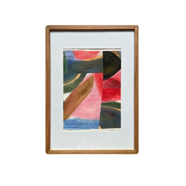 Early 21st Century Olga Meyzinger, Fabric College, 2026, Fabric, Framed For Sale - Image 5 of 5