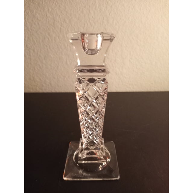 Signed Imperial Estate Crystal Single Candle Holder Chairish