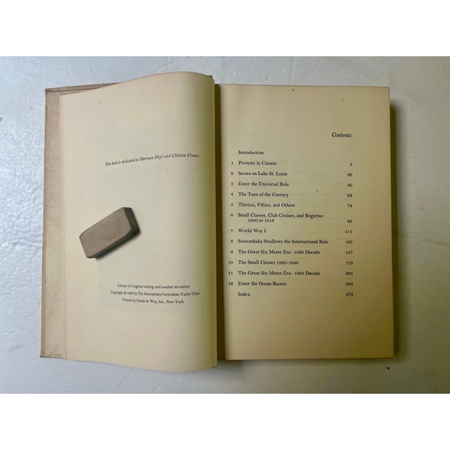 1960s History of the Seawanhaka Corinthian Yacht Club, 2 Volumes, Centre Island, Ny For Sale - Image 9 of 10