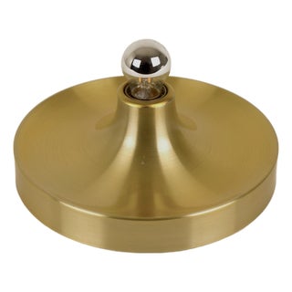 Les Arcs Lamp in Gold by Charlotte Perriand For Sale