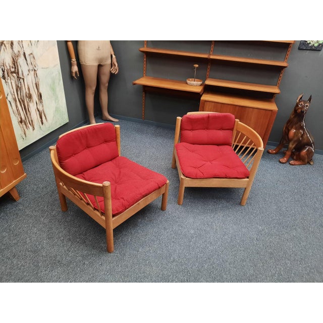 Mid-Century Danish Sofa by Jørgen Bækmark, 1960s, Set of 2 For Sale - Image 14 of 15