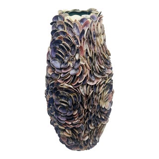 Large Shell Vase For Sale