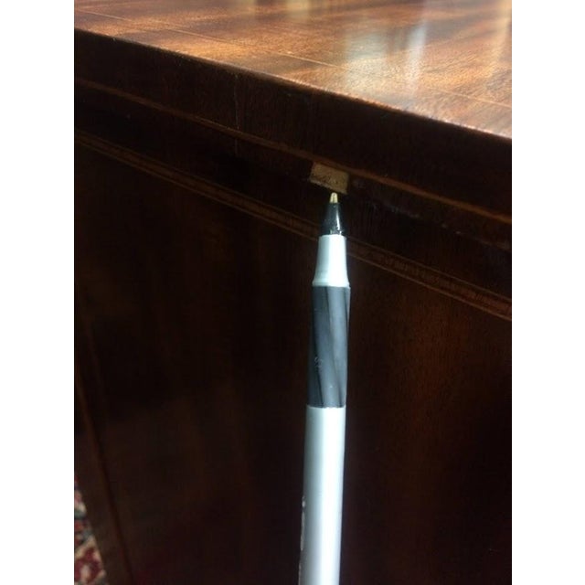 Traditional Antique Mahogany Buffet, Inlaid Sideboard For Sale - Image 3 of 15