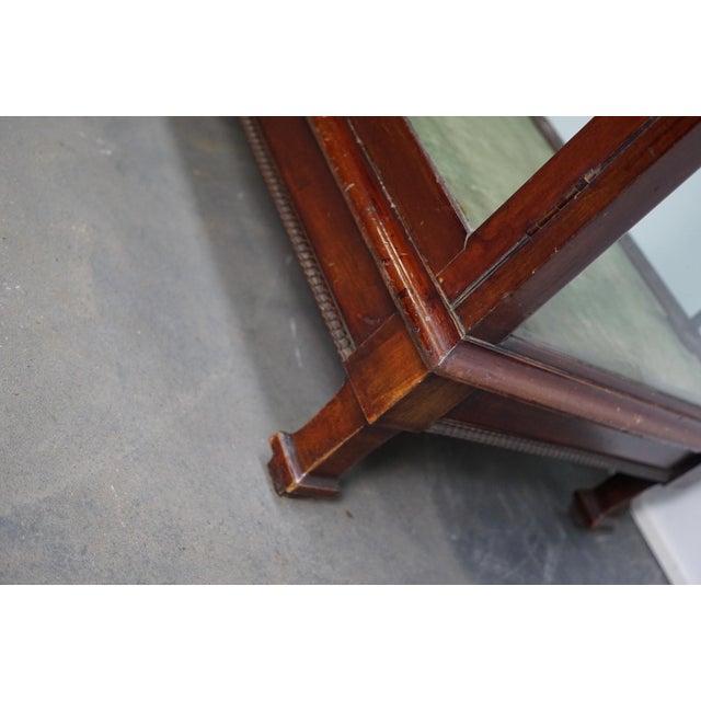 Victorian Mahogany Museum Shop Display Cabinet or Vitrine, Late 19th Century For Sale - Image 10 of 18