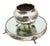 Silver Centerpiece with Floral Motifs For Sale