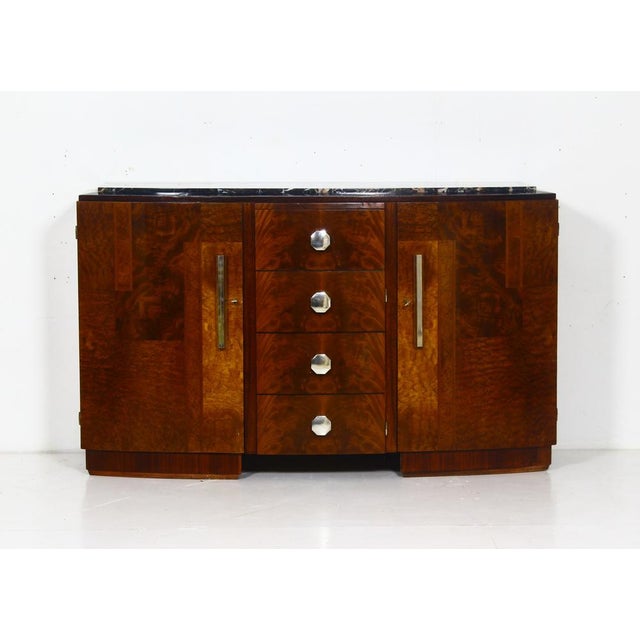 French Art Deco Sideboard, 1930s For Sale - Image 3 of 18