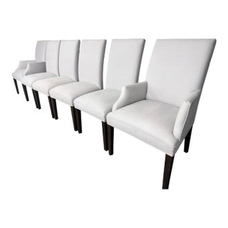 Restoration Hardware Hudson Parsons Dining Chairs Set of 6 For Sale
