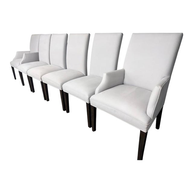 Restoration Hardware Hudson Parsons Dining Chairs Set of 6 For Sale