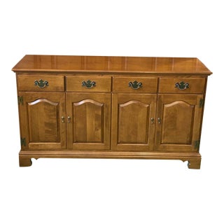 Ethan Allen Heirloom Sideboard Buffet Server Credenza For Sale