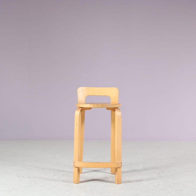 K65 Stool by Alvar Aalto for Artek, Finland, 1960s | Chairish