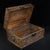 Vintage Huanghuali Wood Carved Box - Abundance & Wealth Motif For Sale - Image 4 of 10