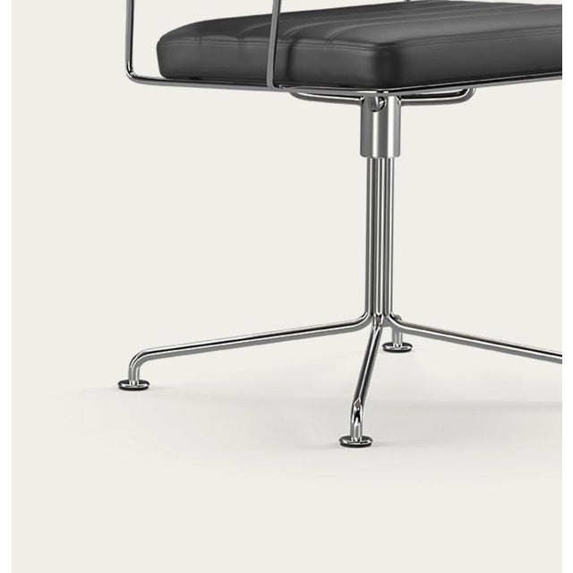One Collection Time Chair Frame in Chrome and Upholstery from Henrik Tengler For Sale - Image 9 of 14