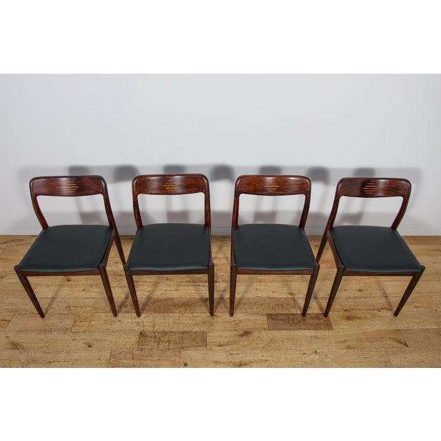 Uldum Møbelfabrik Mid-Century Danish Dining Chairs from Uldum Møbelfabrik, Denmark, 1960s, Set of 4 For Sale - Image 4 of 18