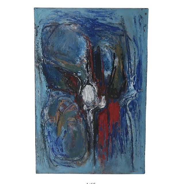 1960s Petersen, 1965, Oil on Board For Sale - Image 5 of 5