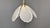 Vintage Italian Glass and Brass Chandelier, 1970s For Sale - Image 14 of 16